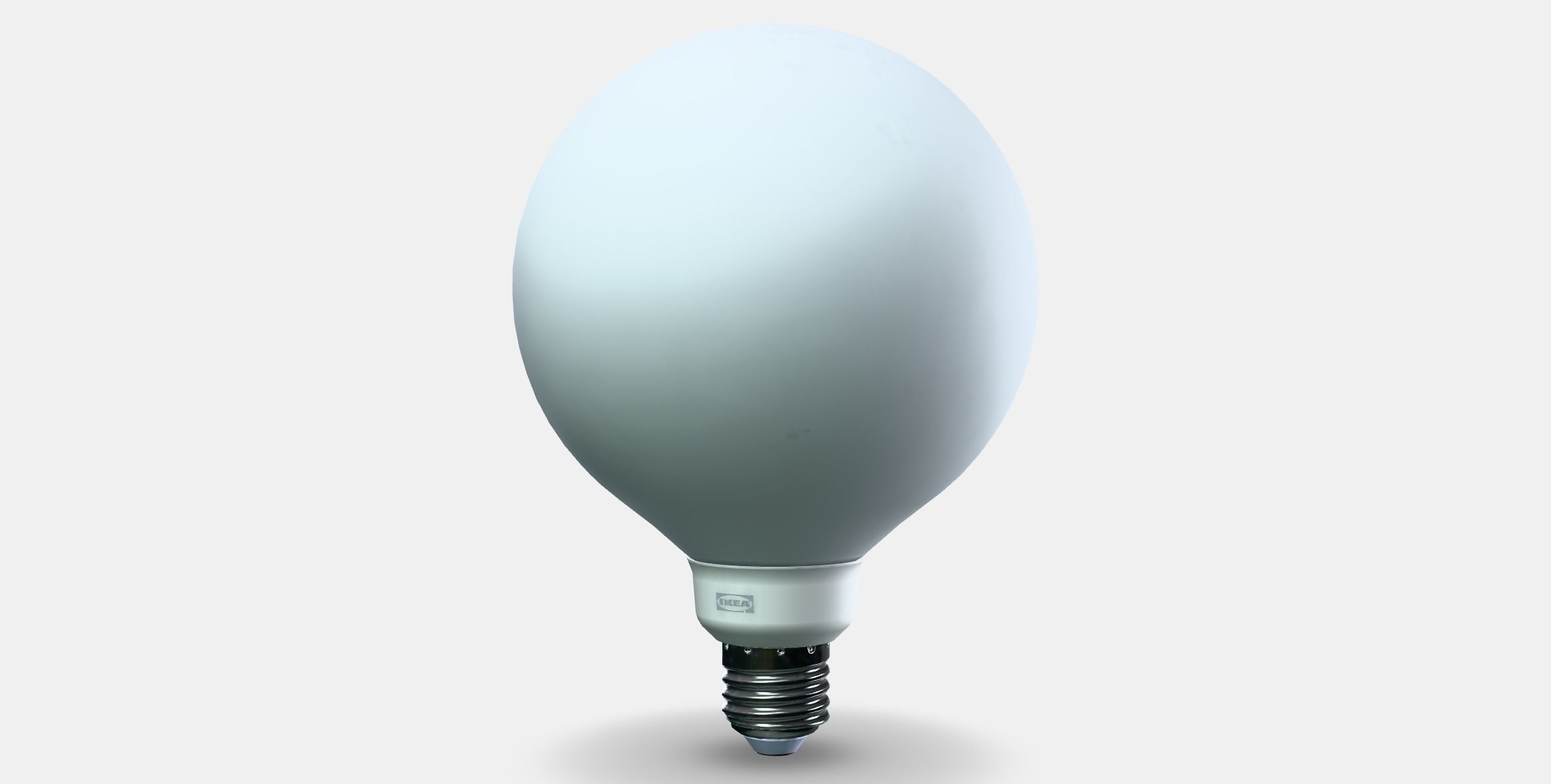 TRADFRI LED bulb E27 470 lumen Low-poly 3D model_12