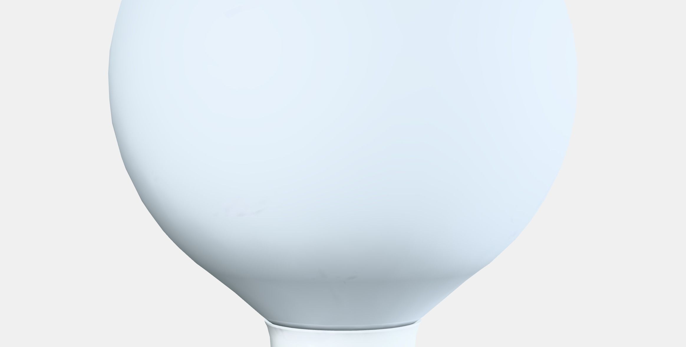 TRADFRI LED bulb E27 470 lumen Low-poly 3D model_2
