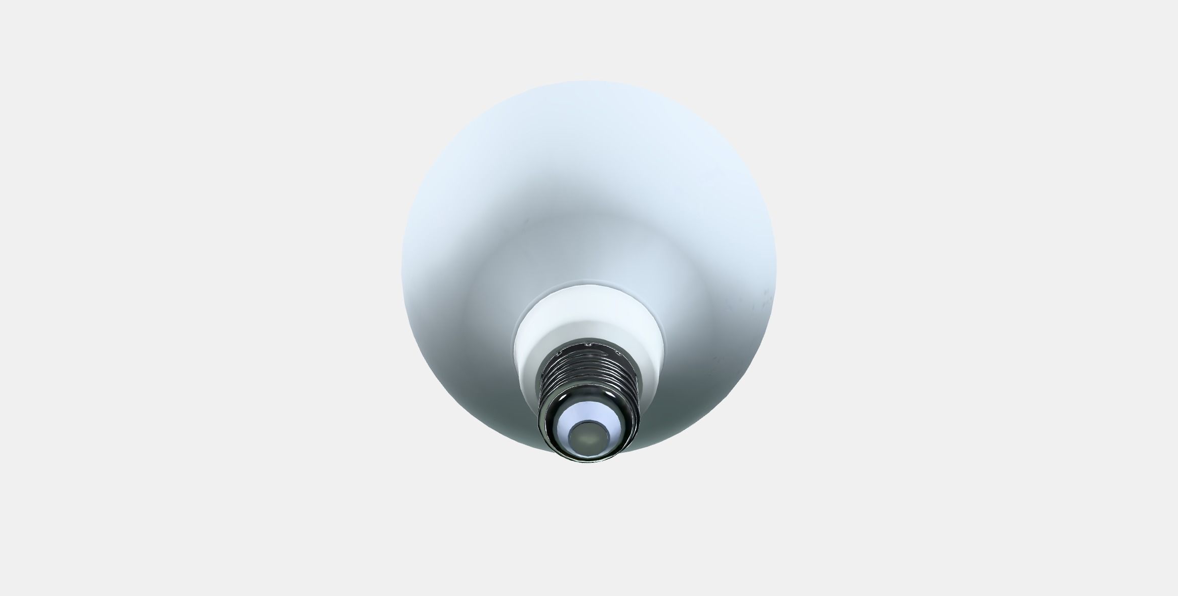 TRADFRI LED bulb E27 470 lumen Low-poly 3D model_7