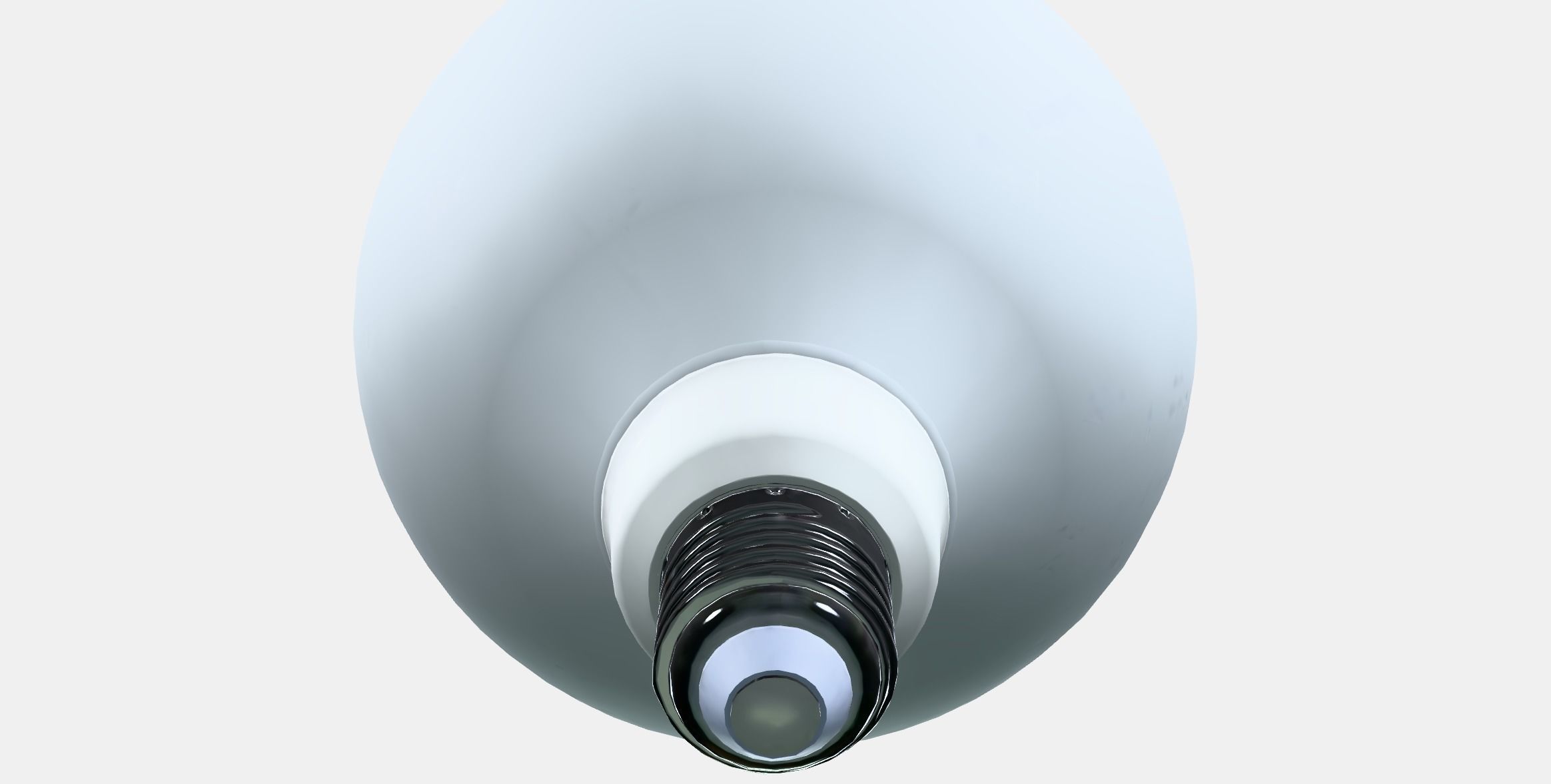 TRADFRI LED bulb E27 470 lumen Low-poly 3D model_8