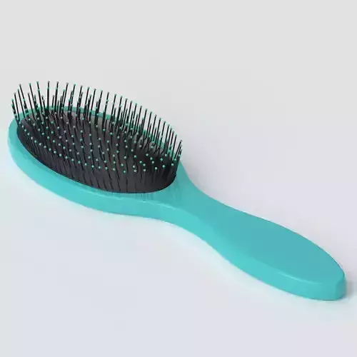 Blue Hair Brush 