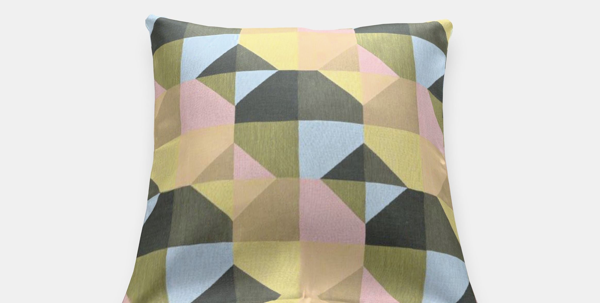 SVARTHO Cushion cover Low-poly 3D model_4