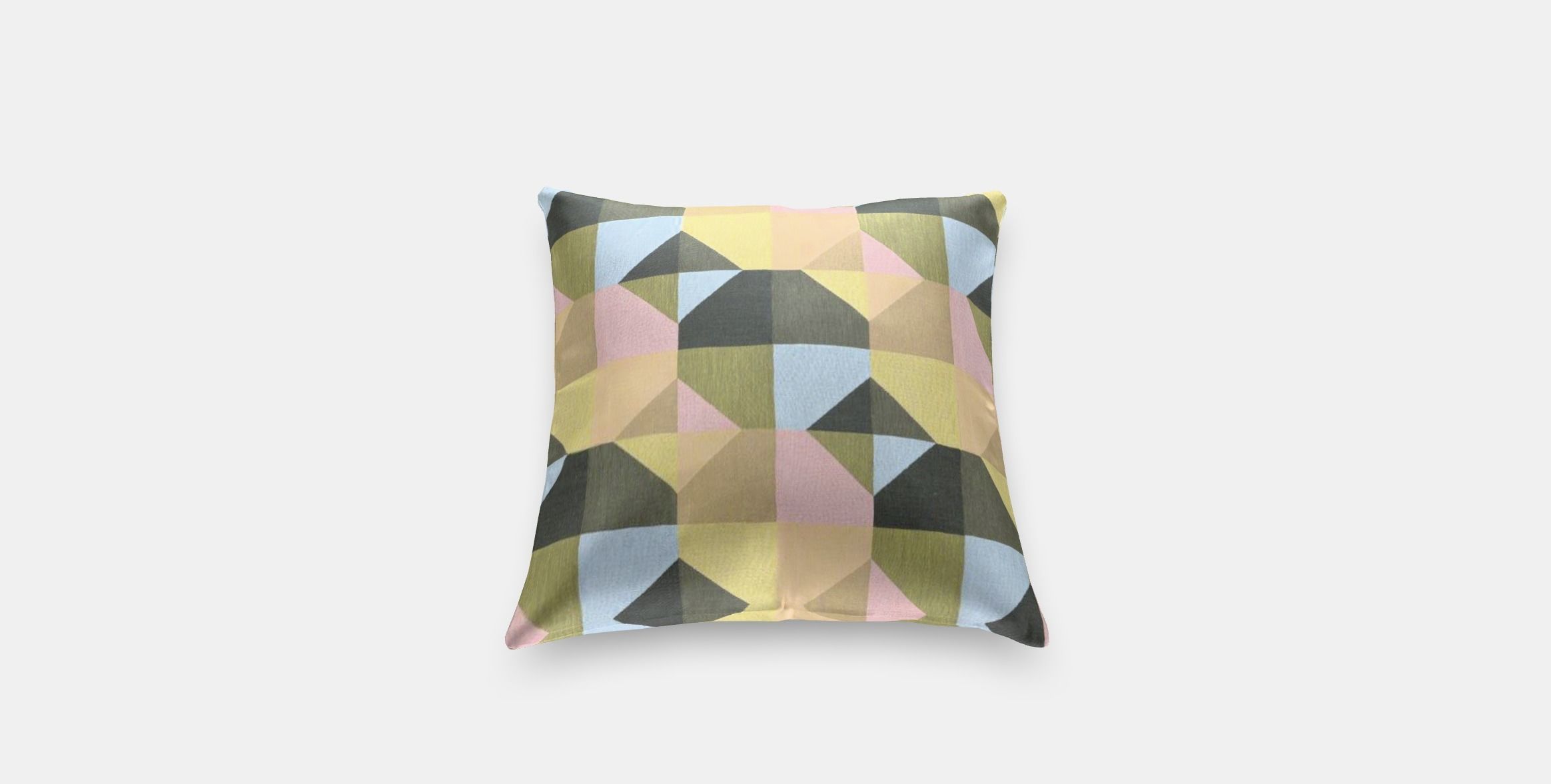 SVARTHO Cushion cover Low-poly 3D model_3