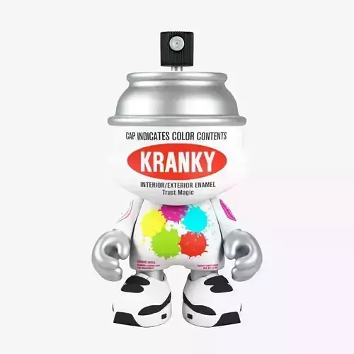 Super Plastic Kranky Fan Art Toy 