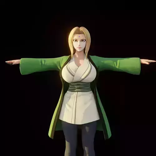 Tsunade Rigged