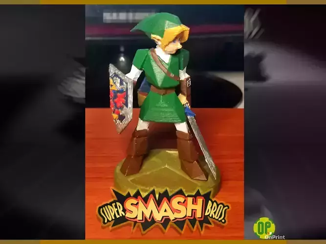 LINK - Super Smash Bros 64 - Printable 3D print model