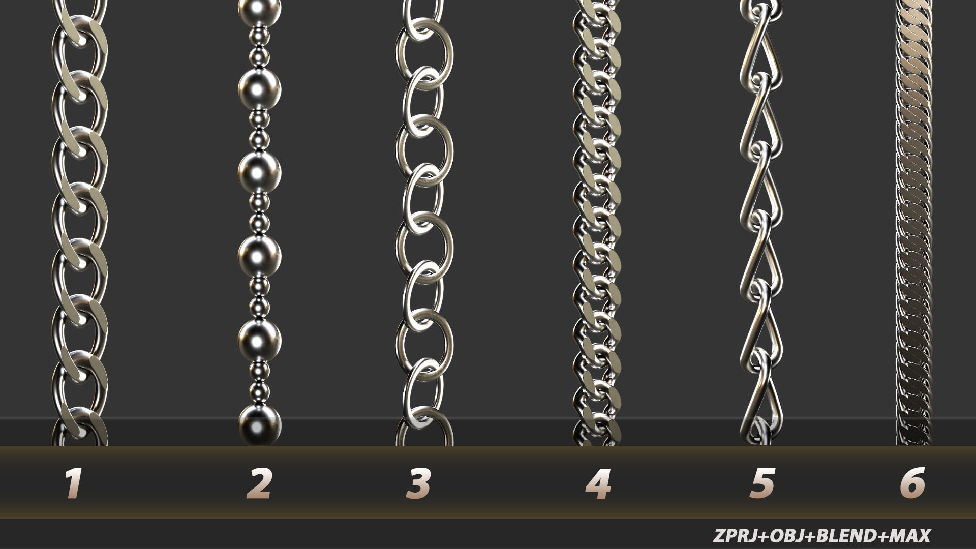 18 Chains-Vol 1 3D model_2