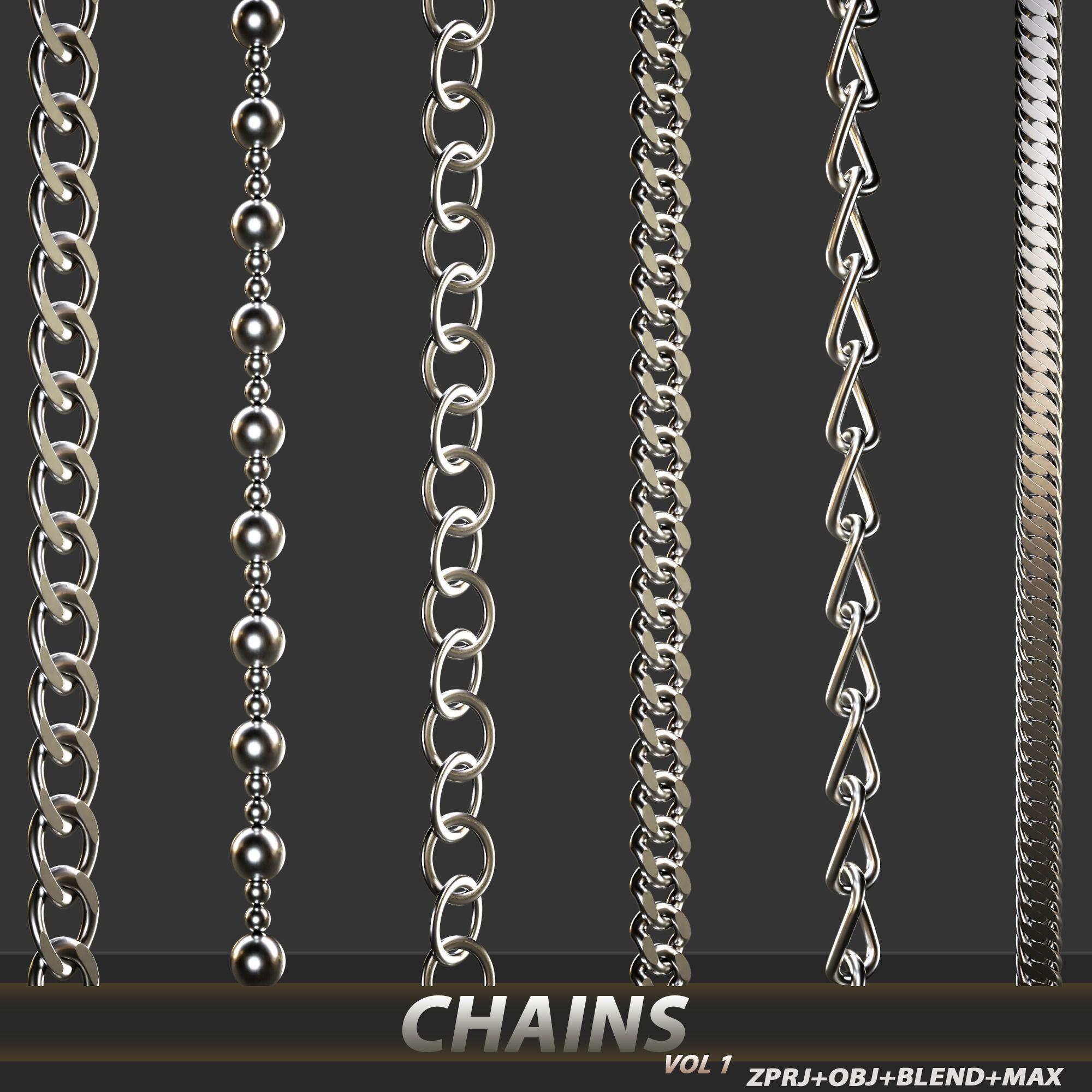 18 Chains-Vol 1 3D model_5