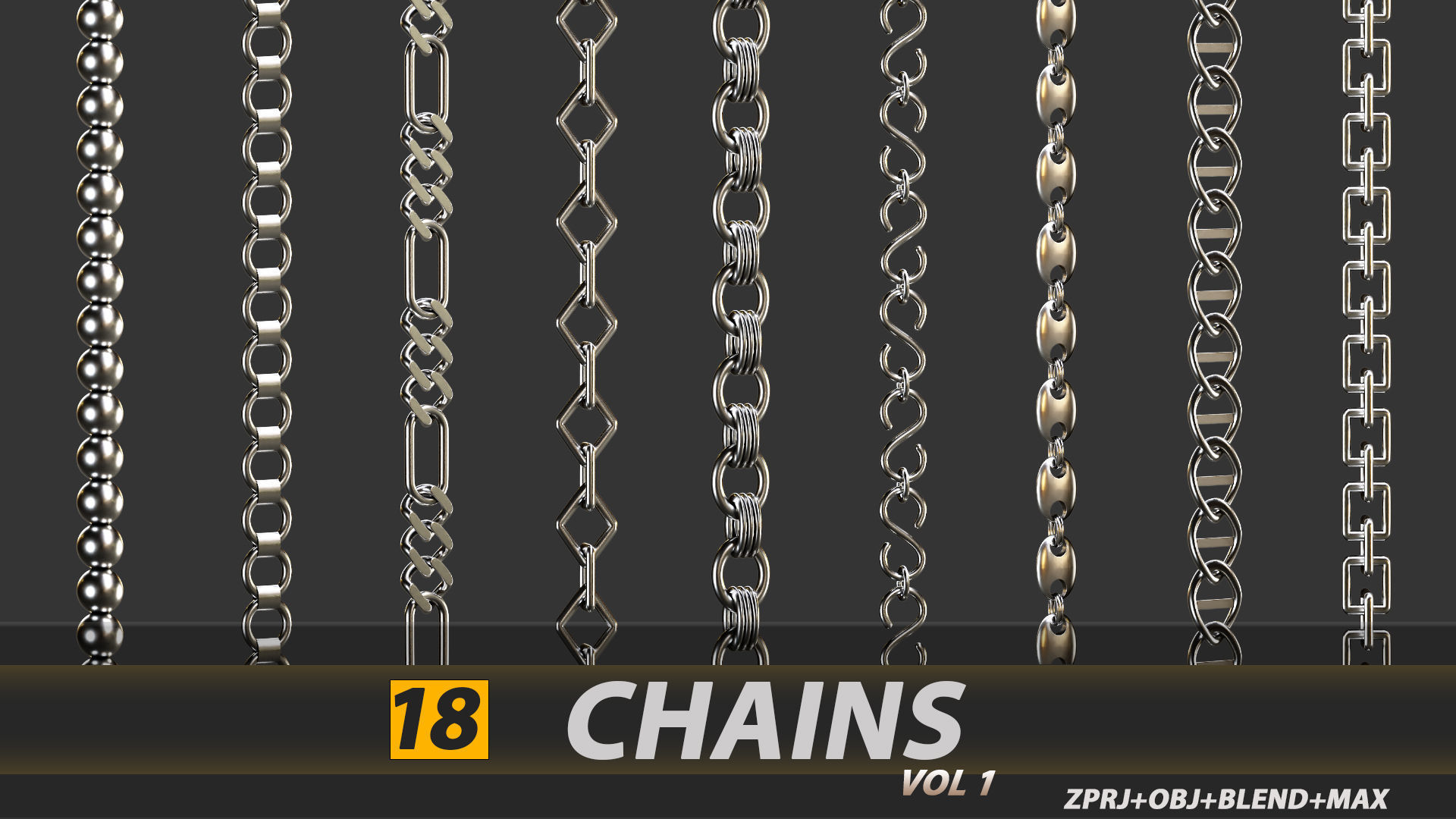 18 Chains-Vol 1 3D model_1