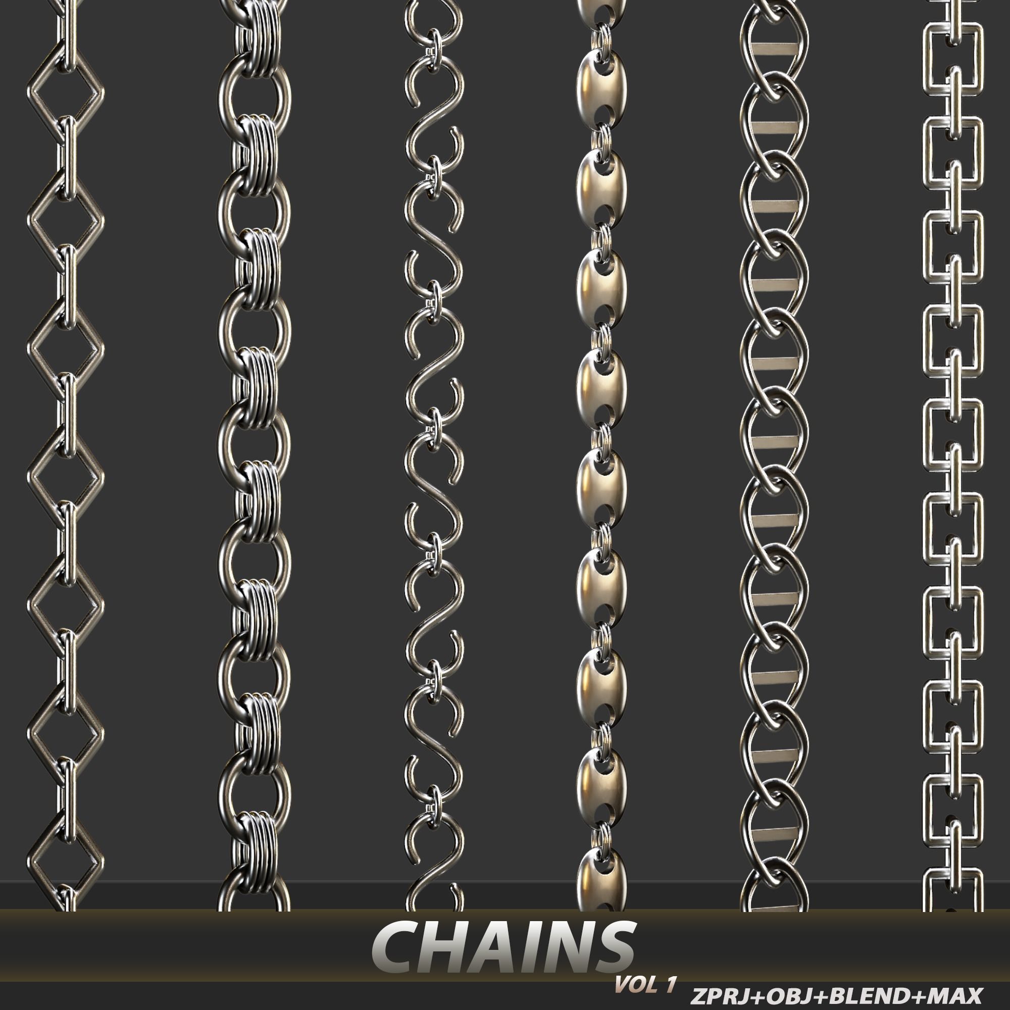 18 Chains-Vol 1 3D model_7