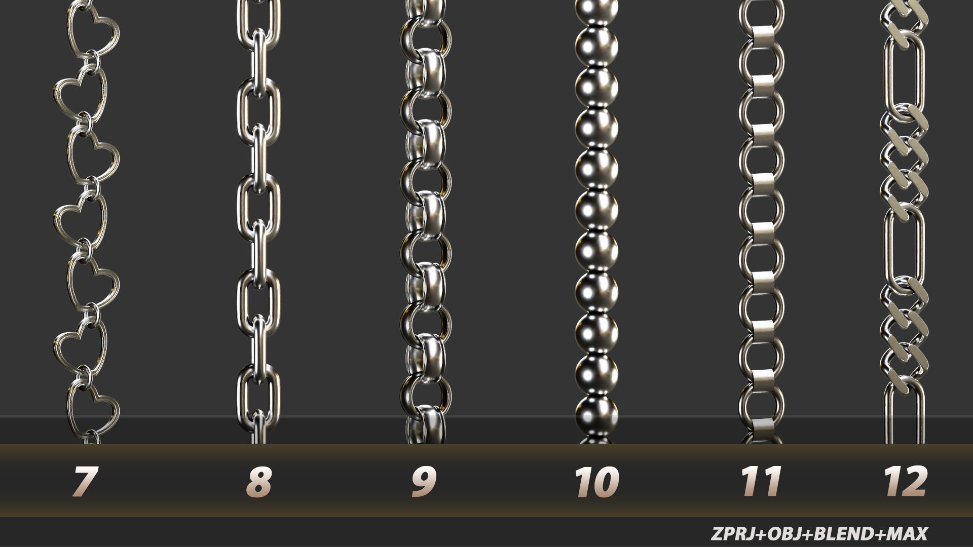 18 Chains-Vol 1 3D model_3