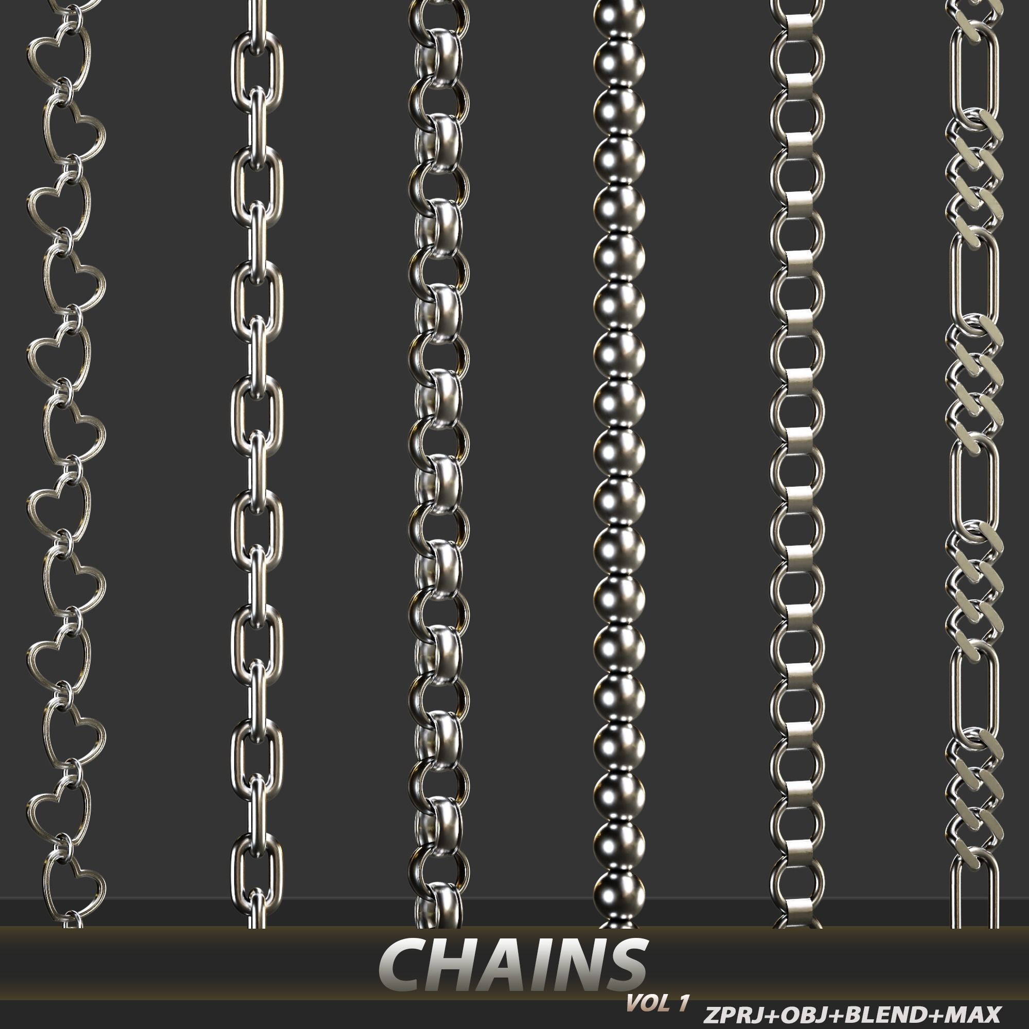 18 Chains-Vol 1 3D model_6