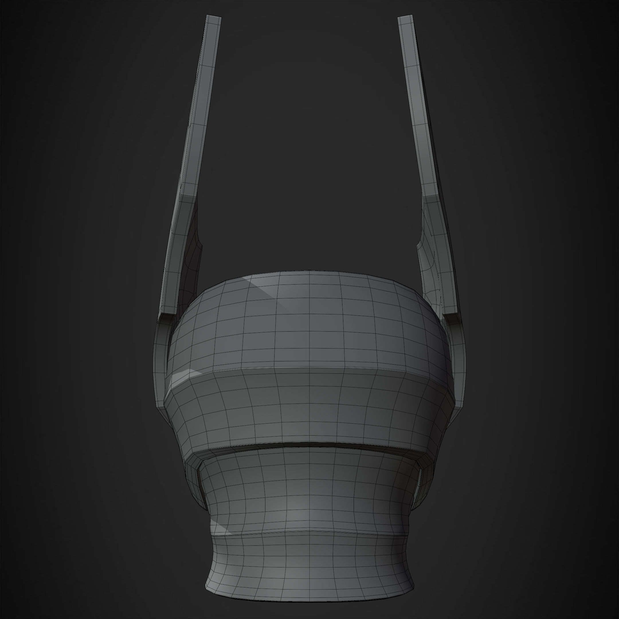 Kingdom Hearts Ventus Helmet for Cosplay 3D print model_21