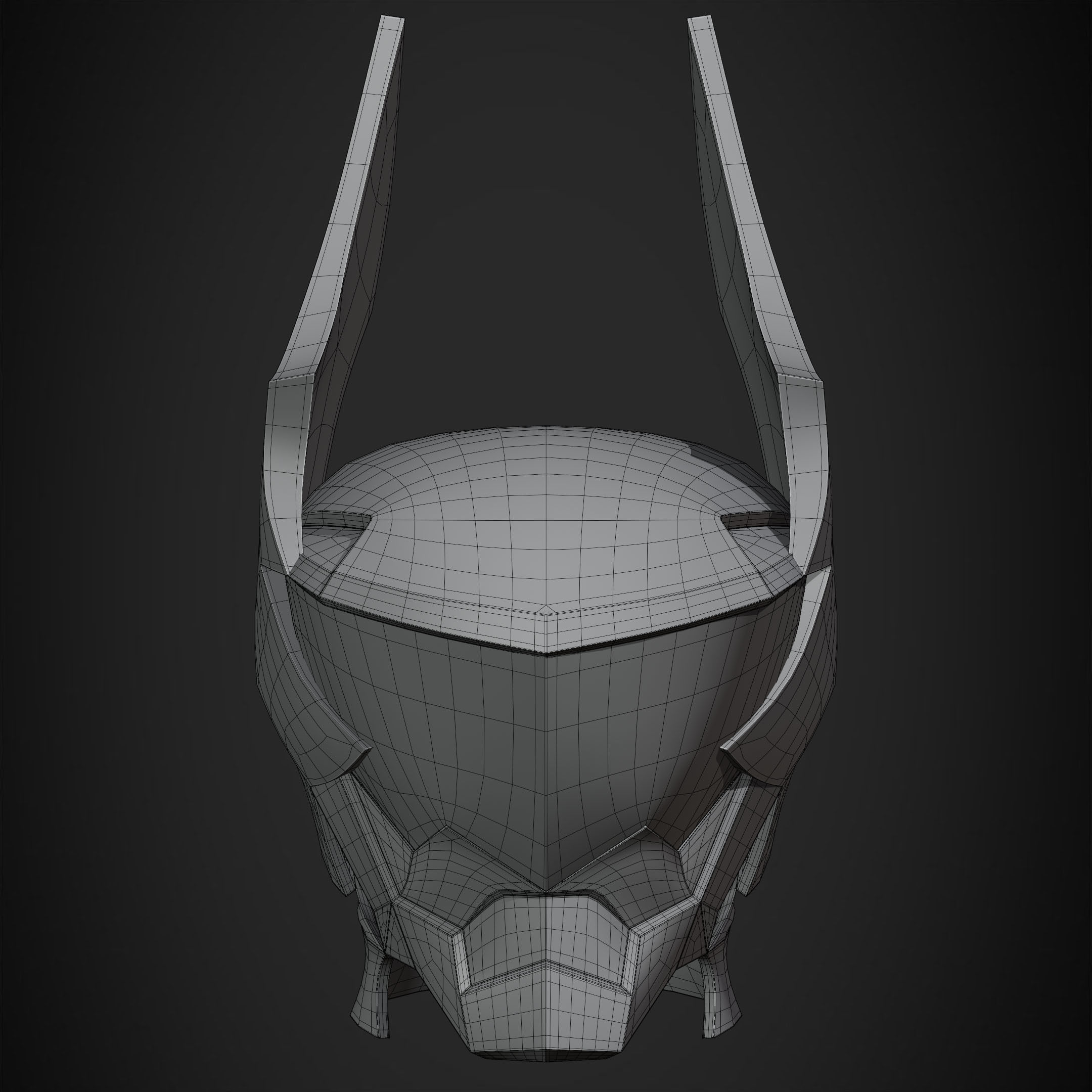 Kingdom Hearts Ventus Helmet for Cosplay 3D print model_13