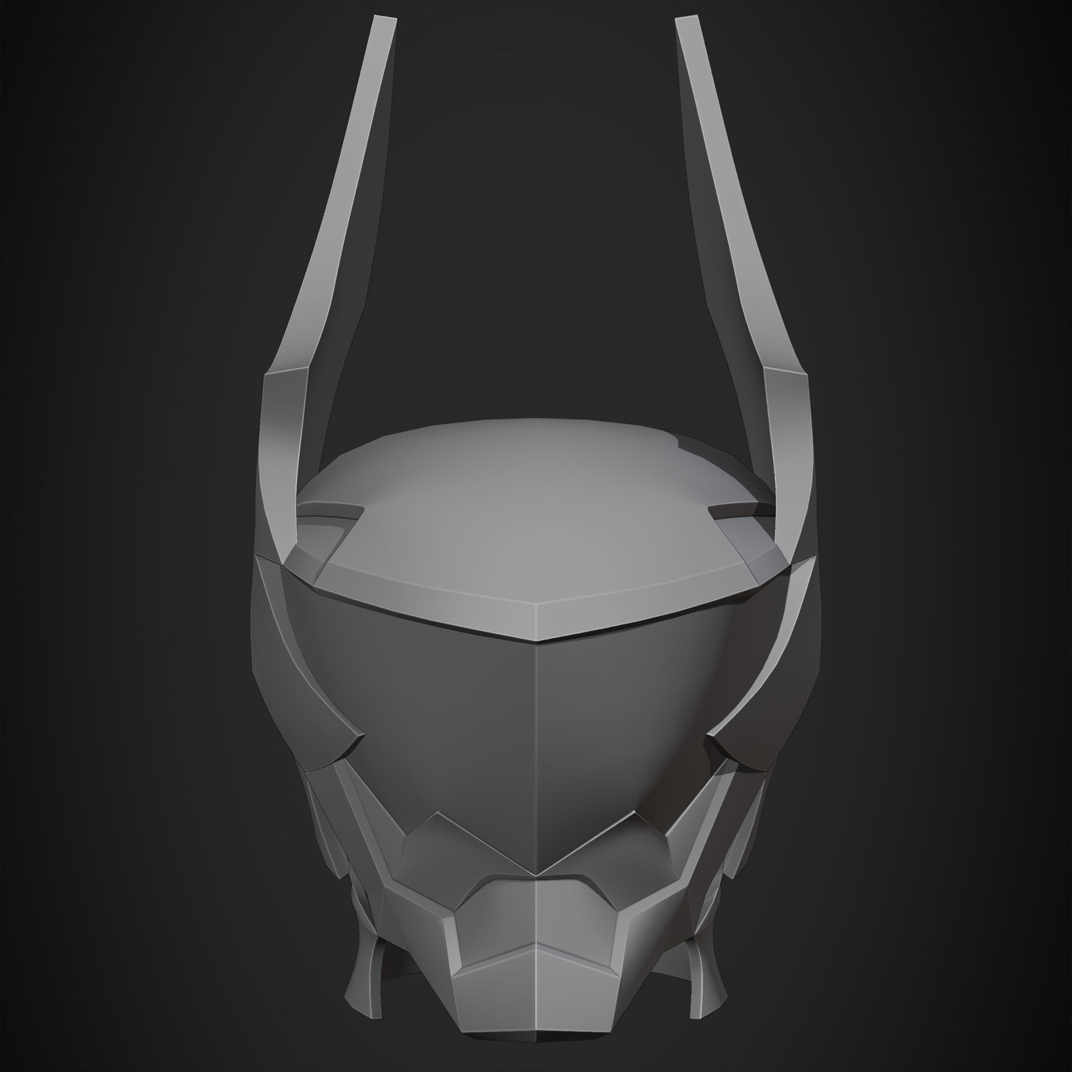 Kingdom Hearts Ventus Helmet for Cosplay 3D print model_14