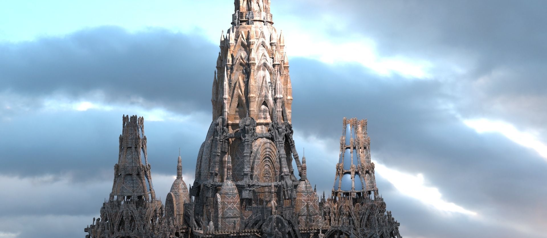 Persian Elite Seer Tower  3D model_2