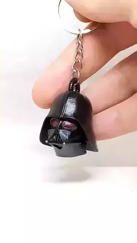 Darth vader keychain 3D print model