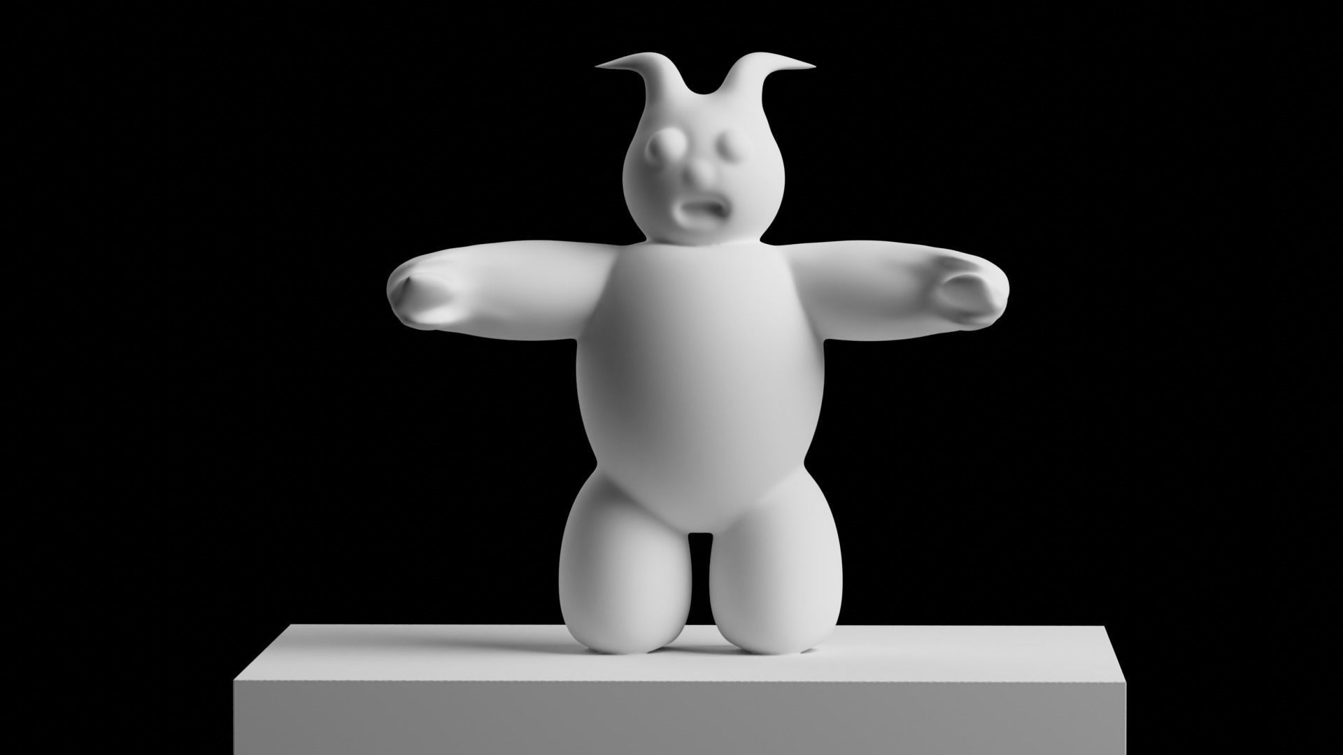 MONSTER TEDDY 3D print model_3