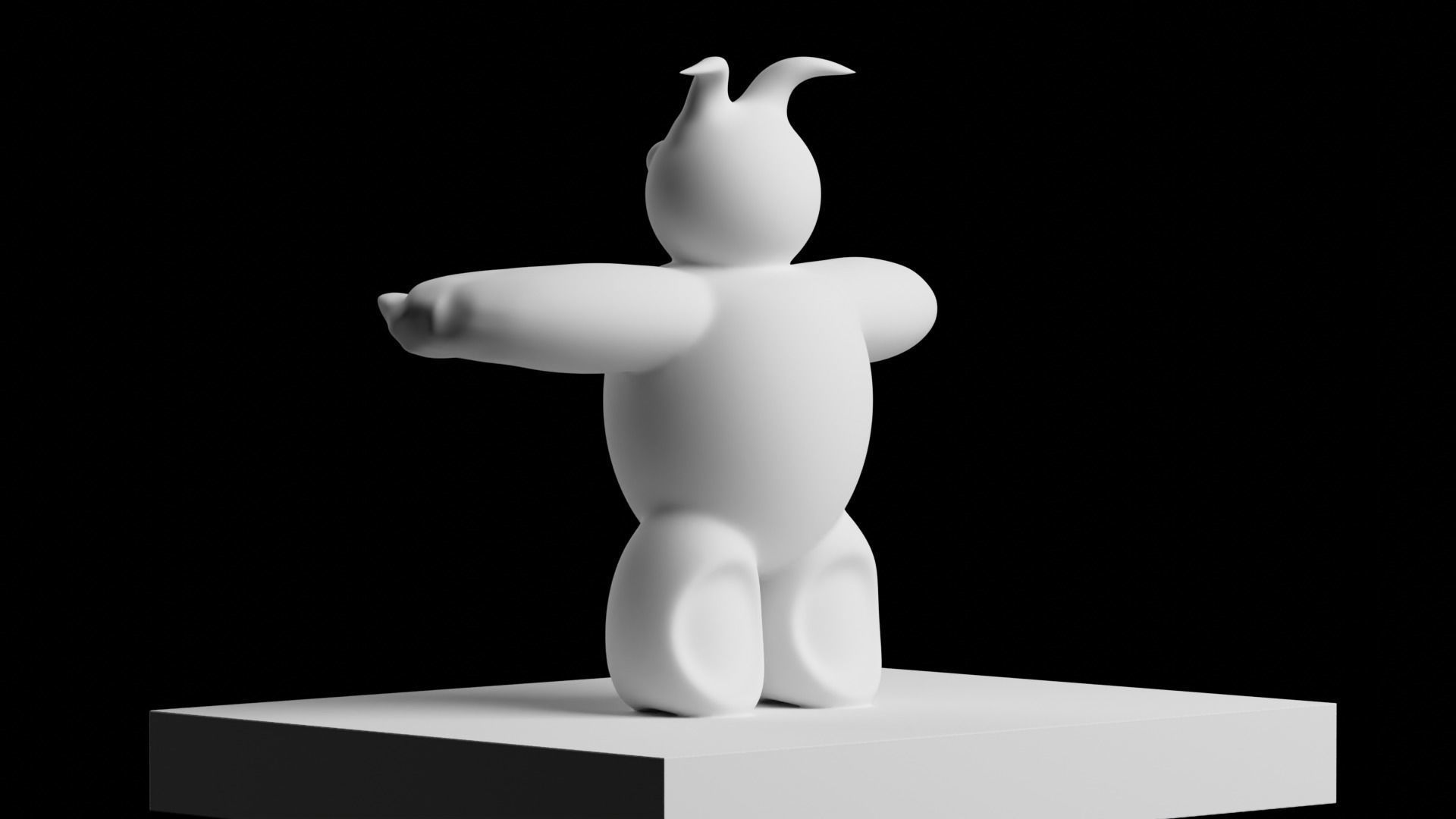 MONSTER TEDDY 3D print model_7