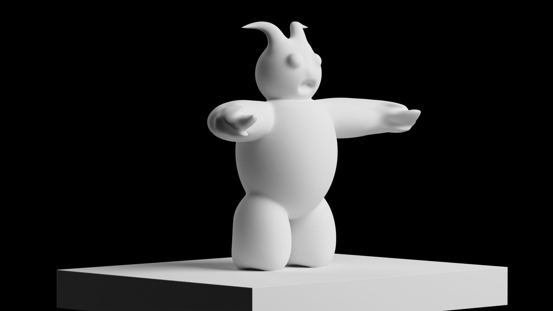MONSTER TEDDY 3D print model_2
