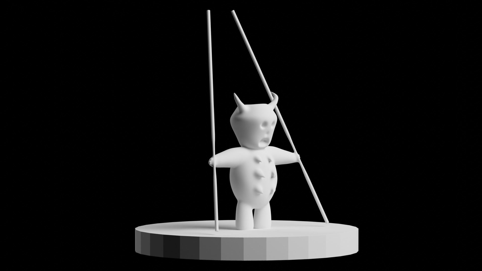 POT MONSTER 3D print model_2