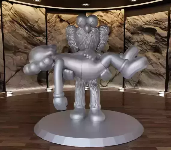 Kaws Gone BFF Version Fan Art Toy 