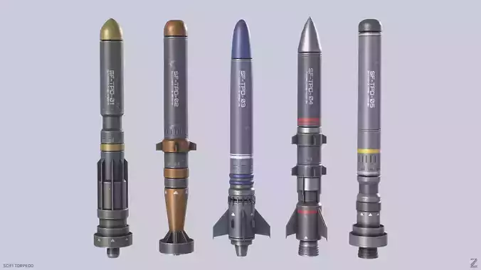 Scifi torpedo collection 