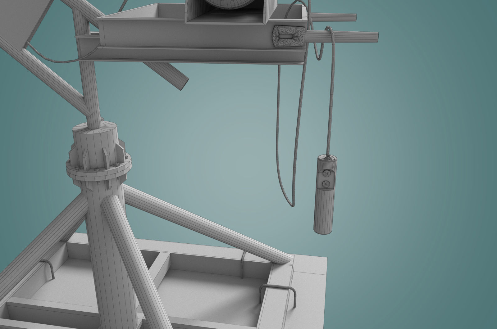 small crane 3D model_18