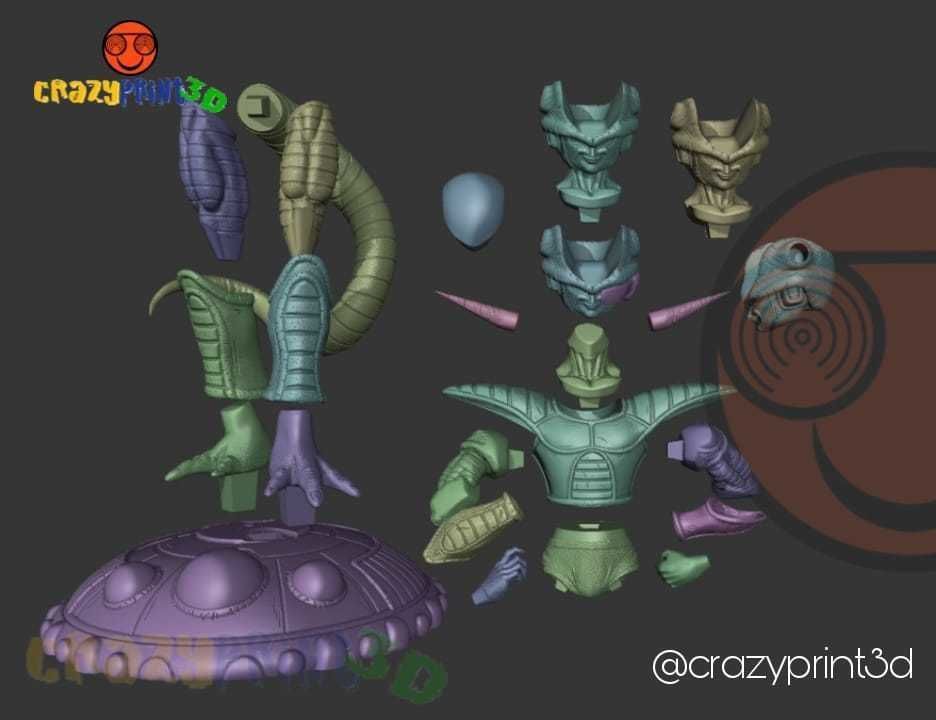 FRIEZA FIRST FORM 3D print model_1