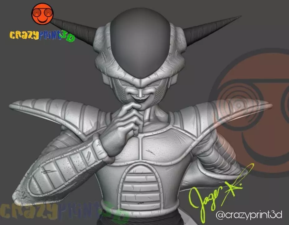 FRIEZA FIRST FORM 3D print model_0