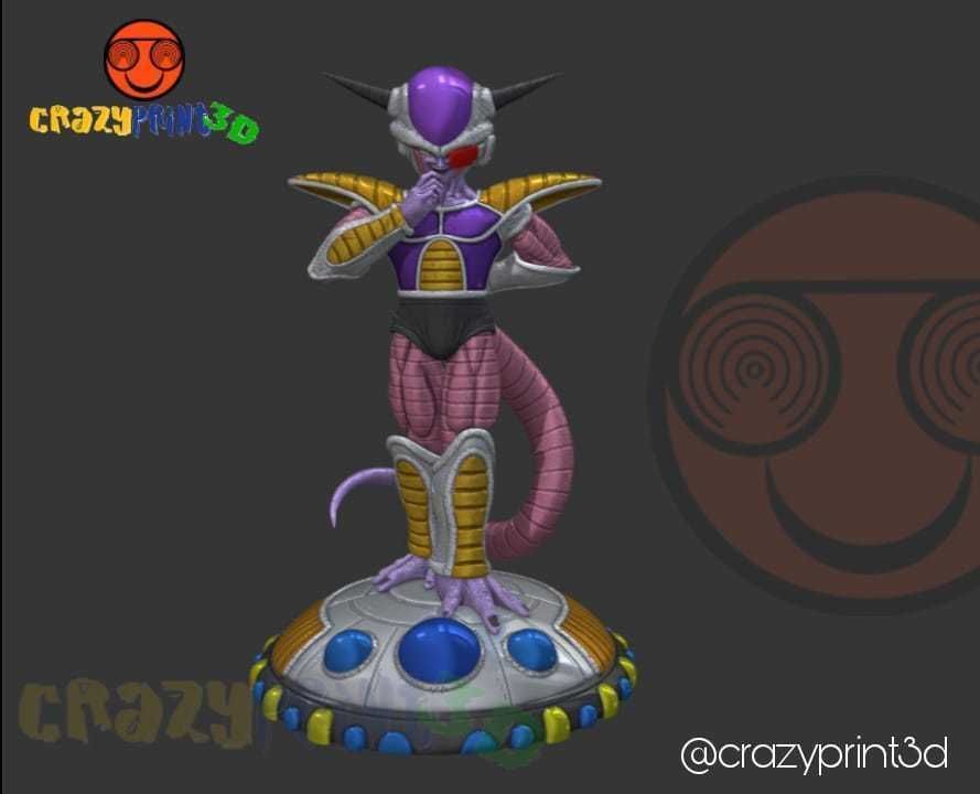FRIEZA FIRST FORM 3D print model_3