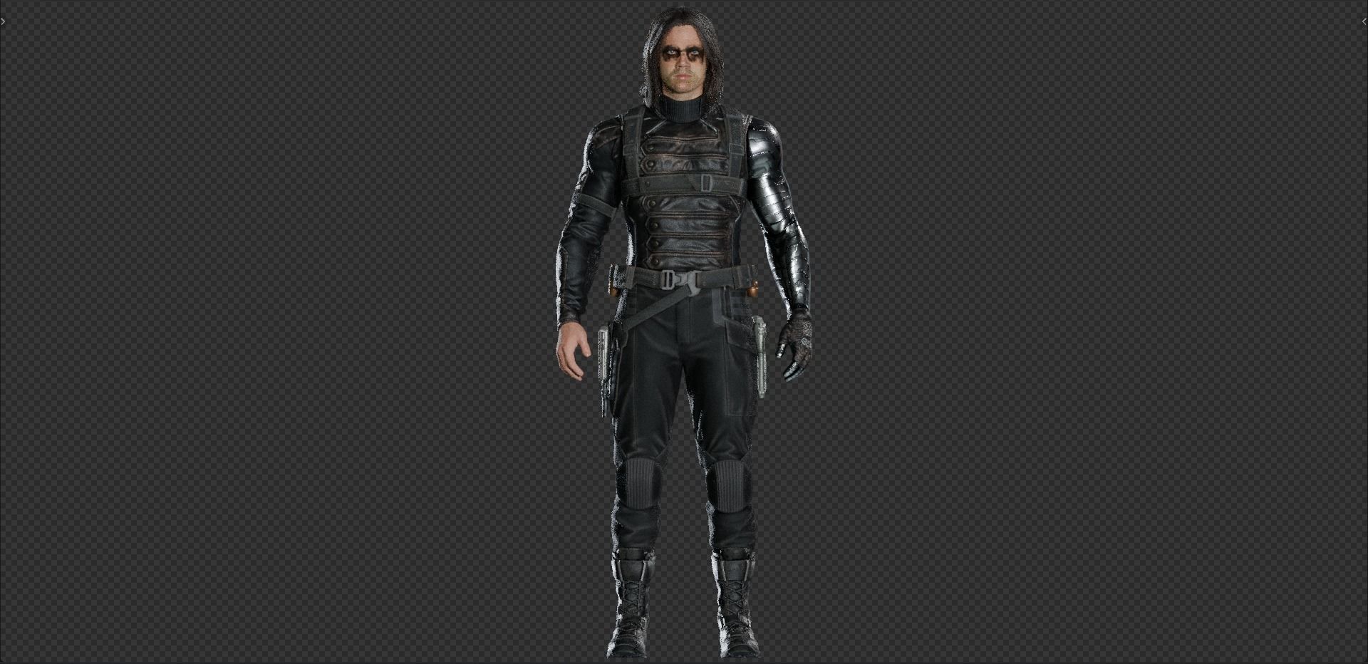 The Winter Soldier from CATWS 3D model_12