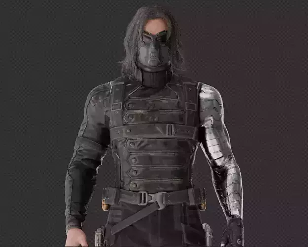 The Winter Soldier from CATWS 3D model