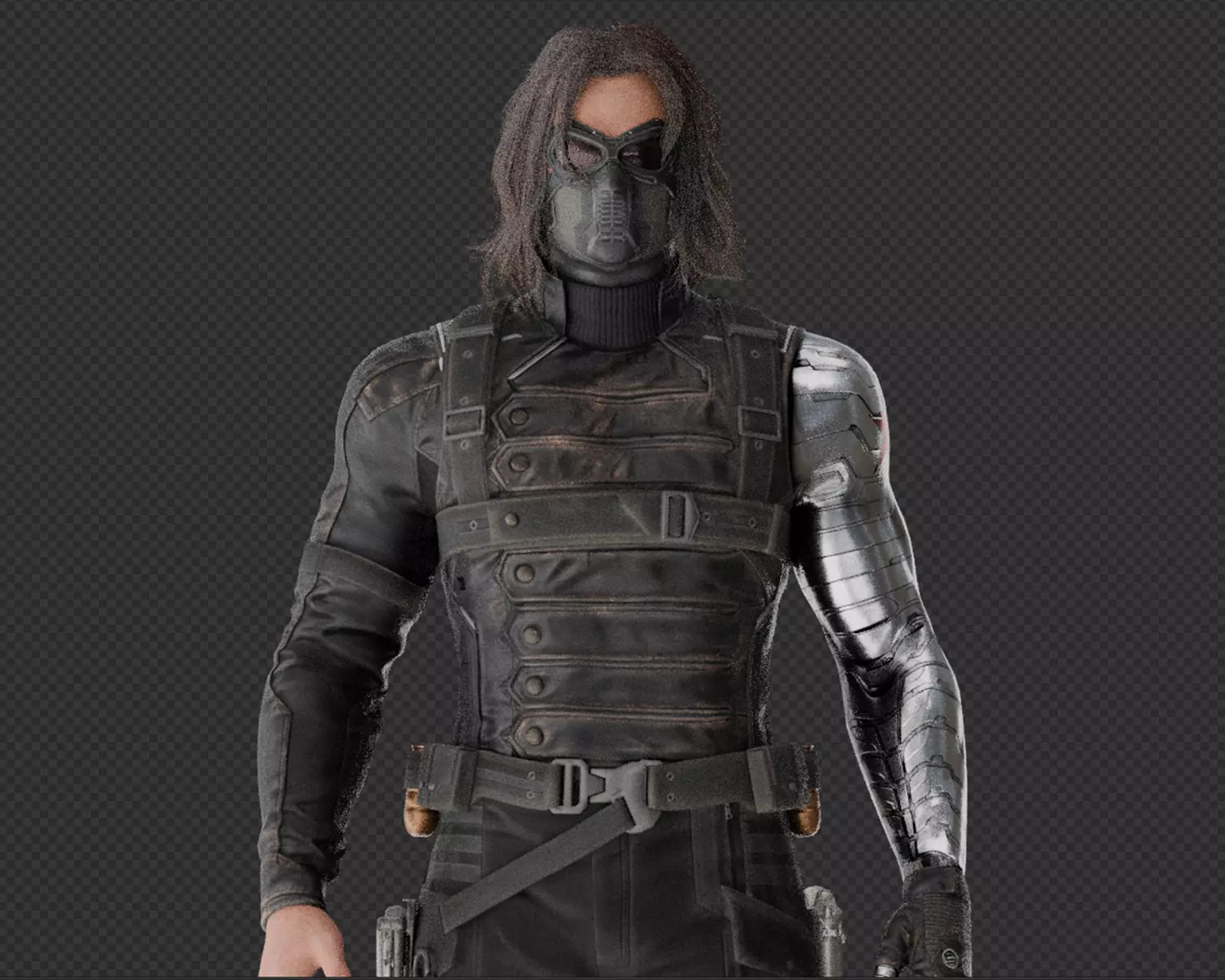 The Winter Soldier from CATWS 3D model_0