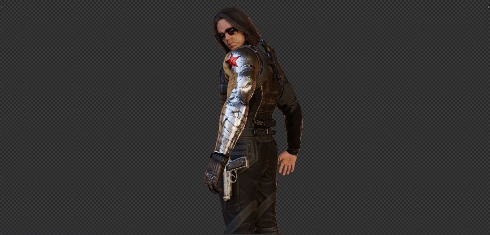 The Winter Soldier from CATWS 3D model_21