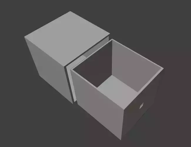 The Cube PIP hiding box