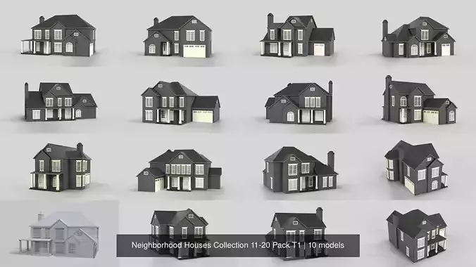 British House Design Collection 11-20 Pack T1 2