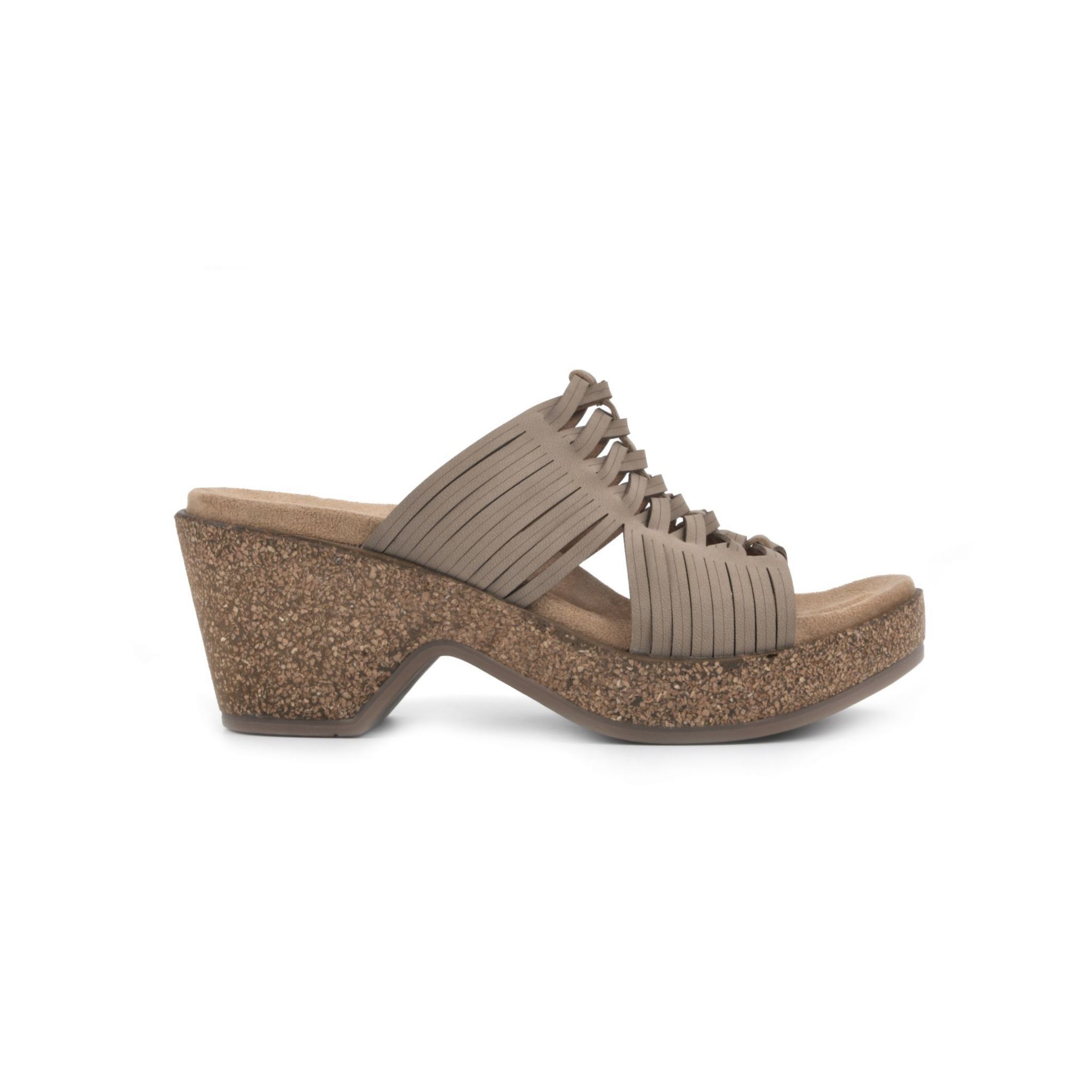 Crete Womens Clog Sandals Low-poly 3D model_8