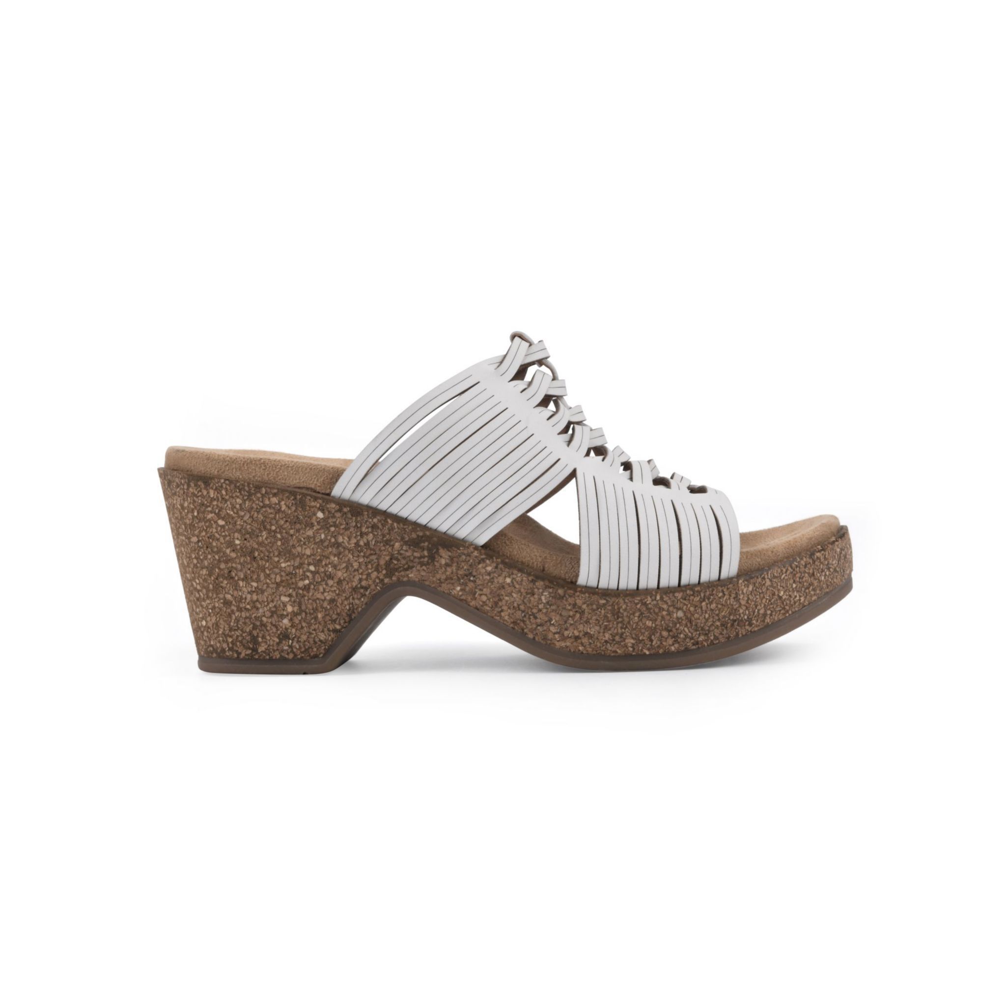 Crete Womens Clog Sandals Low-poly 3D model_14