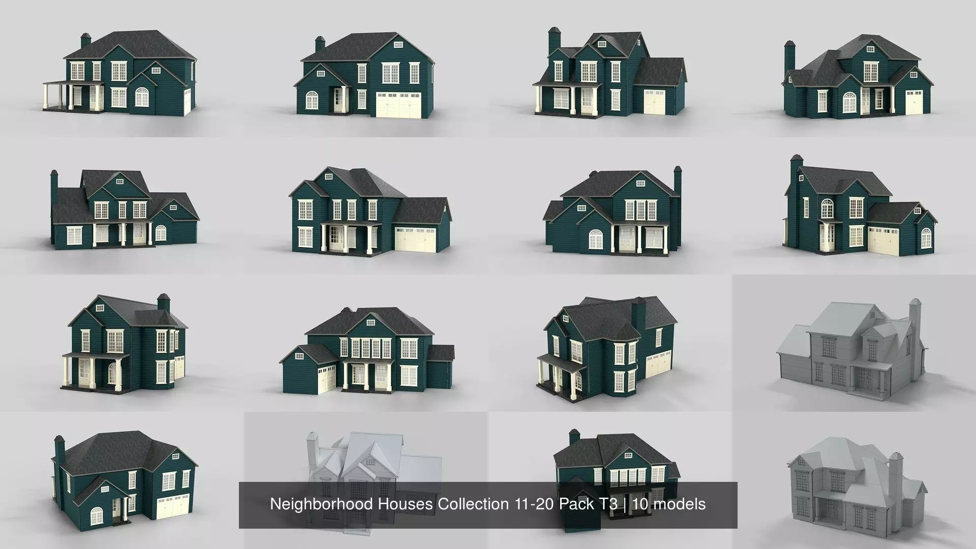 British House Design Collection 11-20 Pack T3 _1