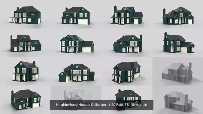British House Design Collection 11-20 Pack T3 2