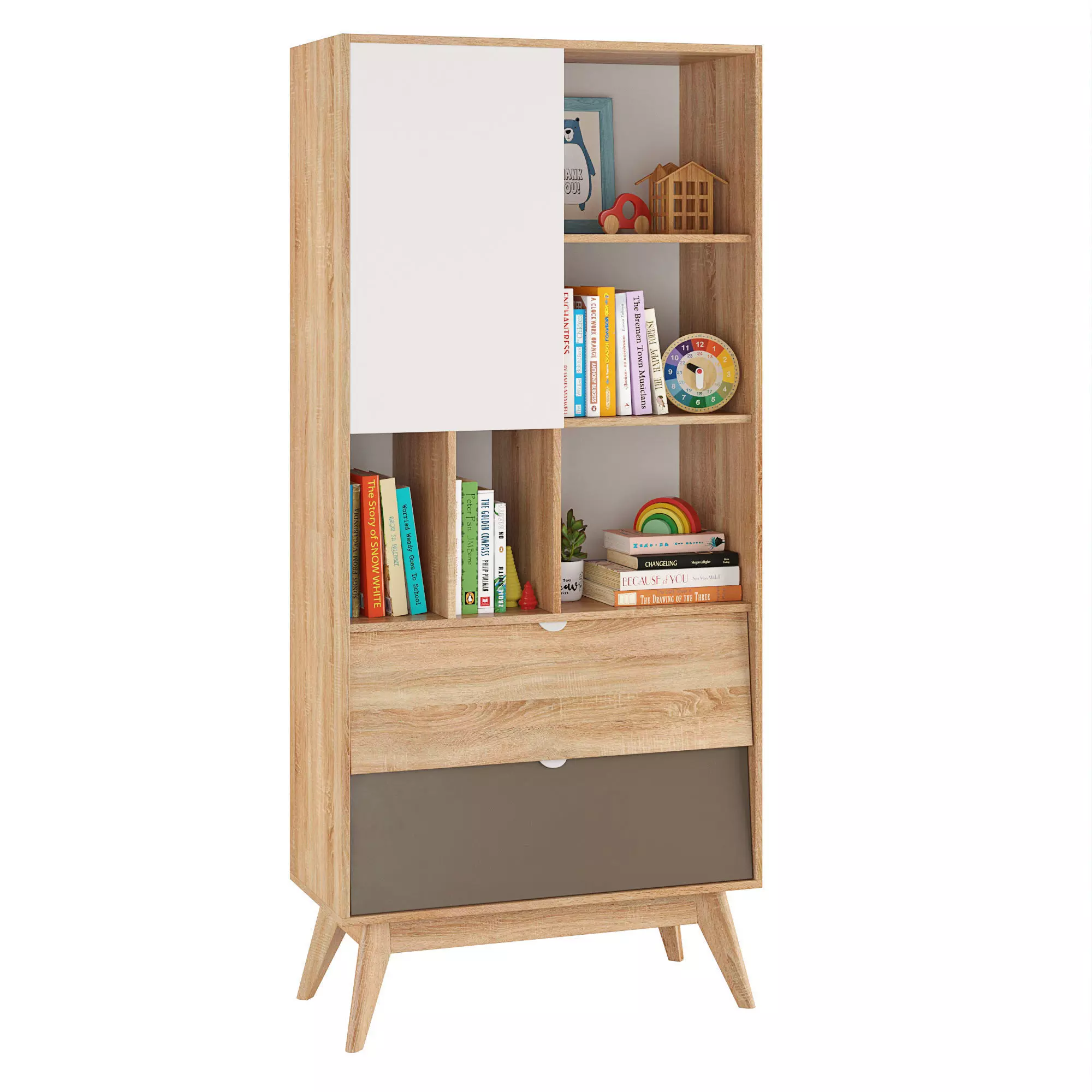 Leslie shelving unit 3D model