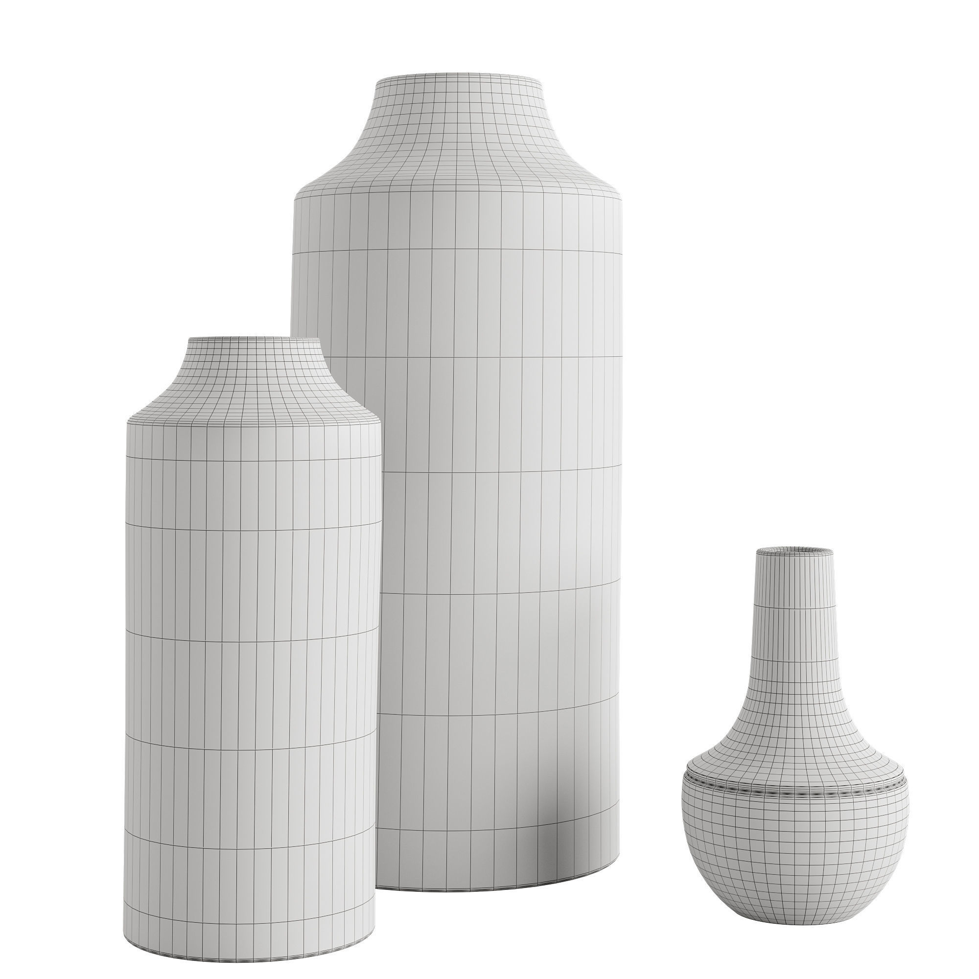 Ema Ceramic Vases 3D model_1
