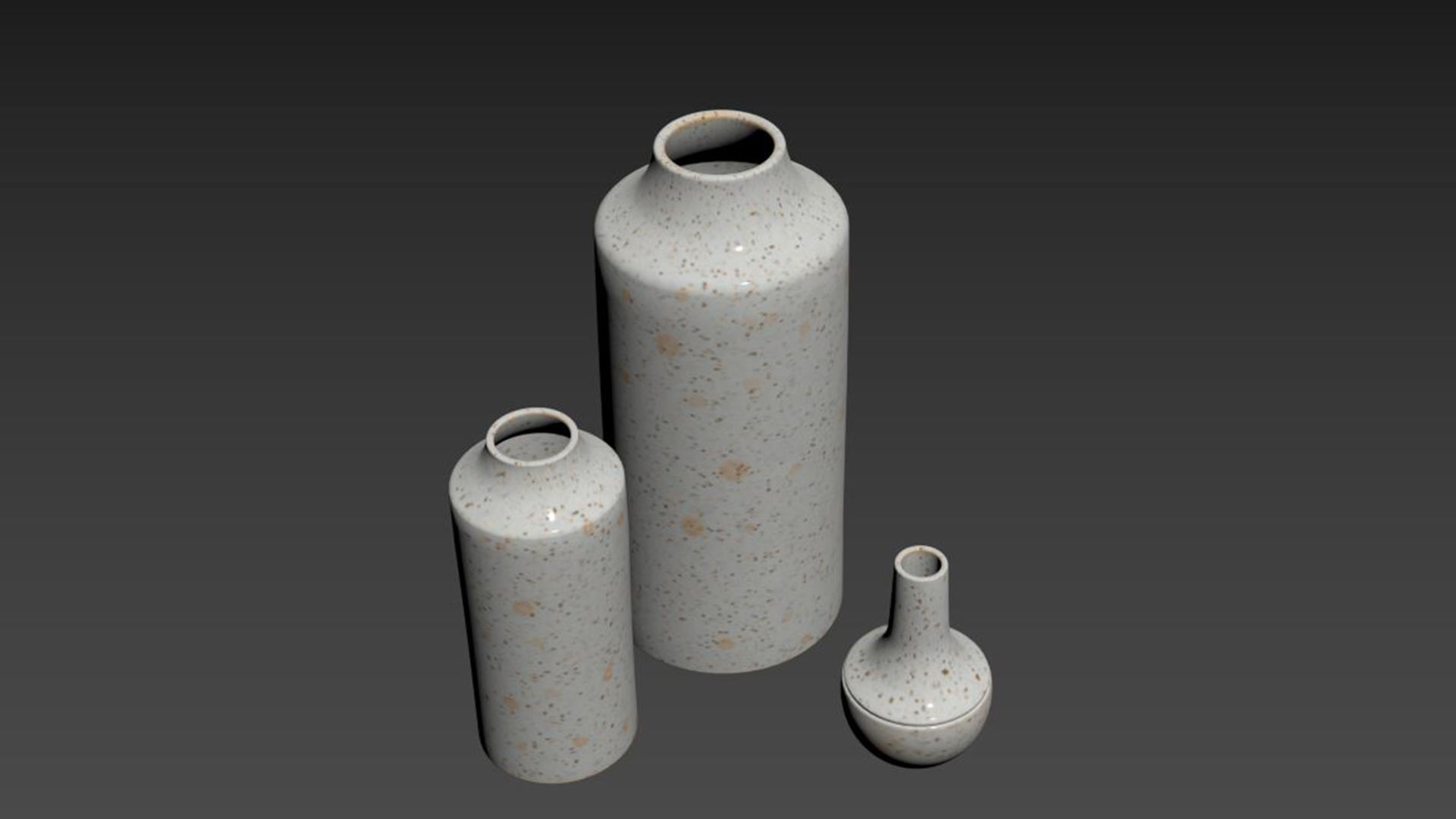 Ema Ceramic Vases 3D model_5