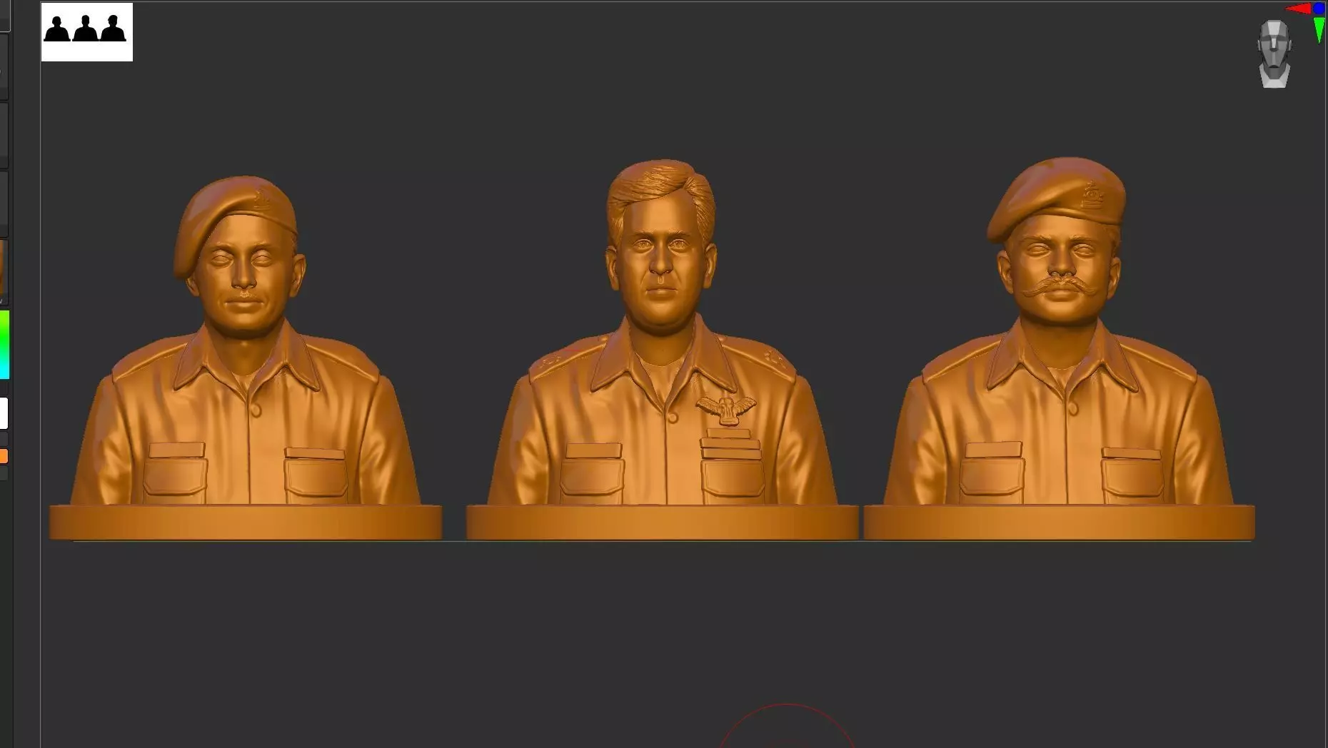 Indian Army Captain 3D print model