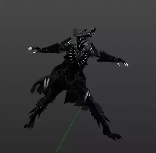 Dancing Alien 3D model