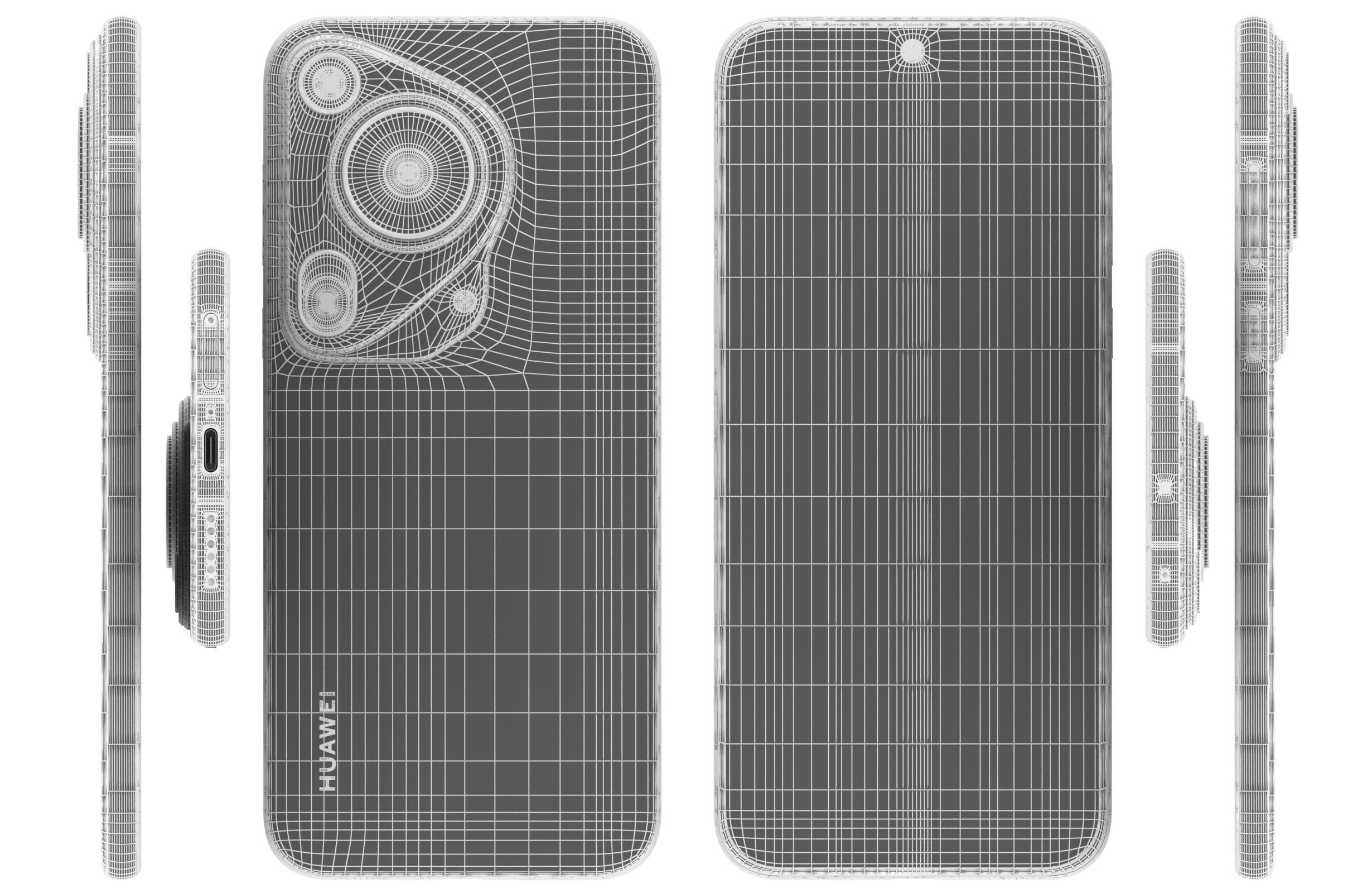 Huawei Pura 70 Ultra Brown 3D model_17