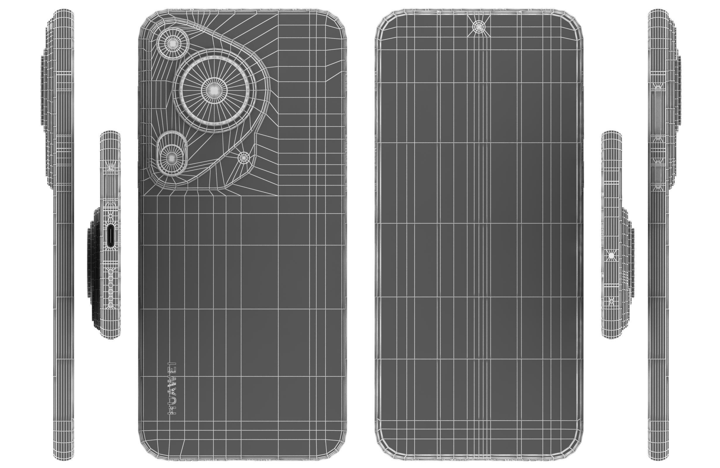 Huawei Pura 70 Ultra Brown 3D model_16