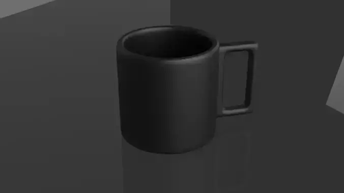 Black Cup Simple
