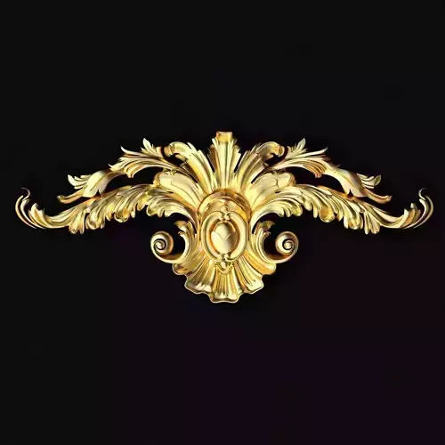 Central decor ornament for furniture